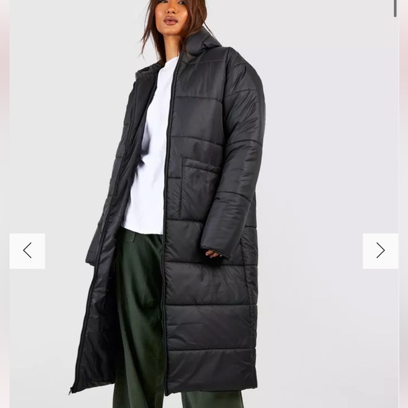 Boohoo Jackets & Blazers - NWOT BOOHOO TALL OVERSIZED LONGLINE PUFFER
COAT
